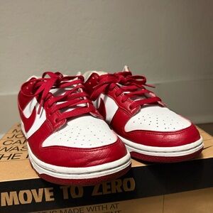 Nike Kids Sneakers in Red and White